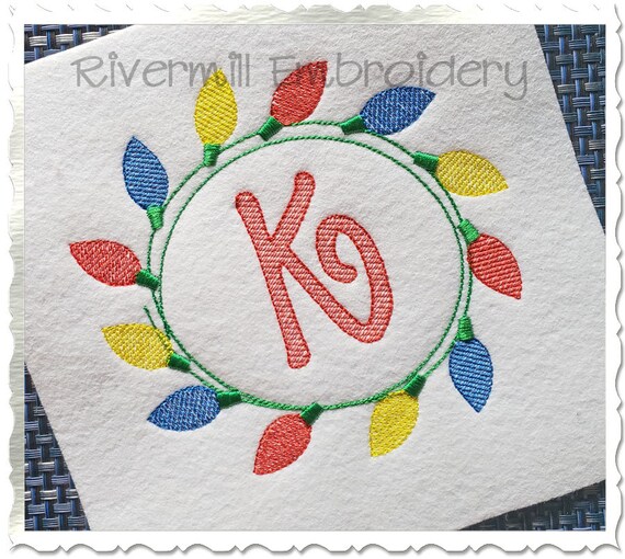 Retro Frame #4 Applique Embroidery Design DIGITAL DOWNLOAD