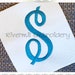 Large Simple Script Machine Embroidery Font Alphabet - 3 Sizes - BX ...