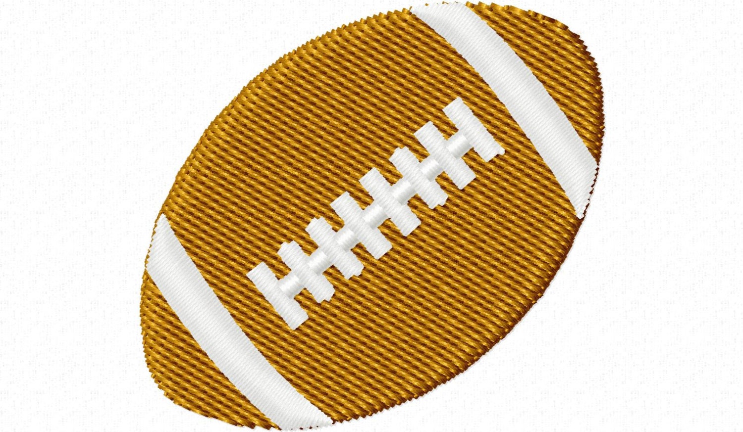 Small Football Machine Embroidery Design 3 Sizes Etsy