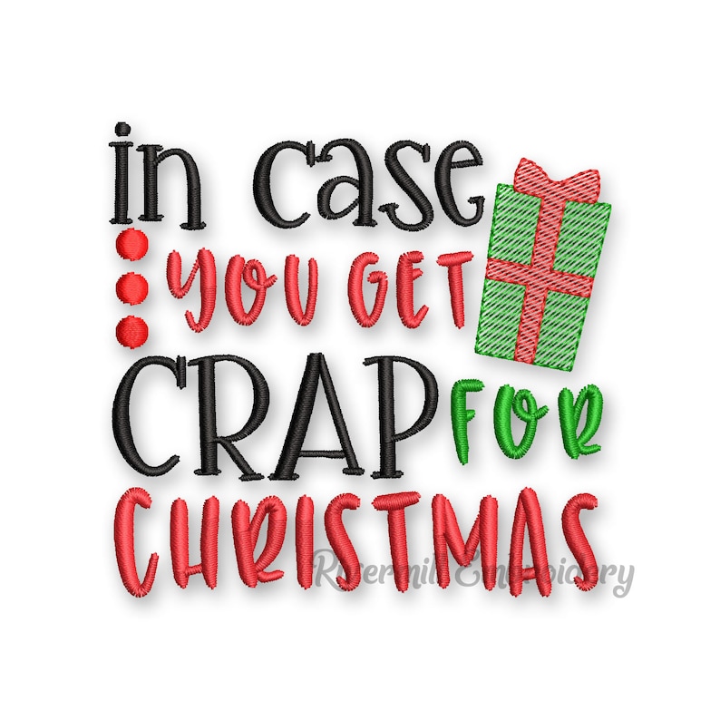 In Case You Get Crap for Christmas Toilet Paper Machine - Etsy