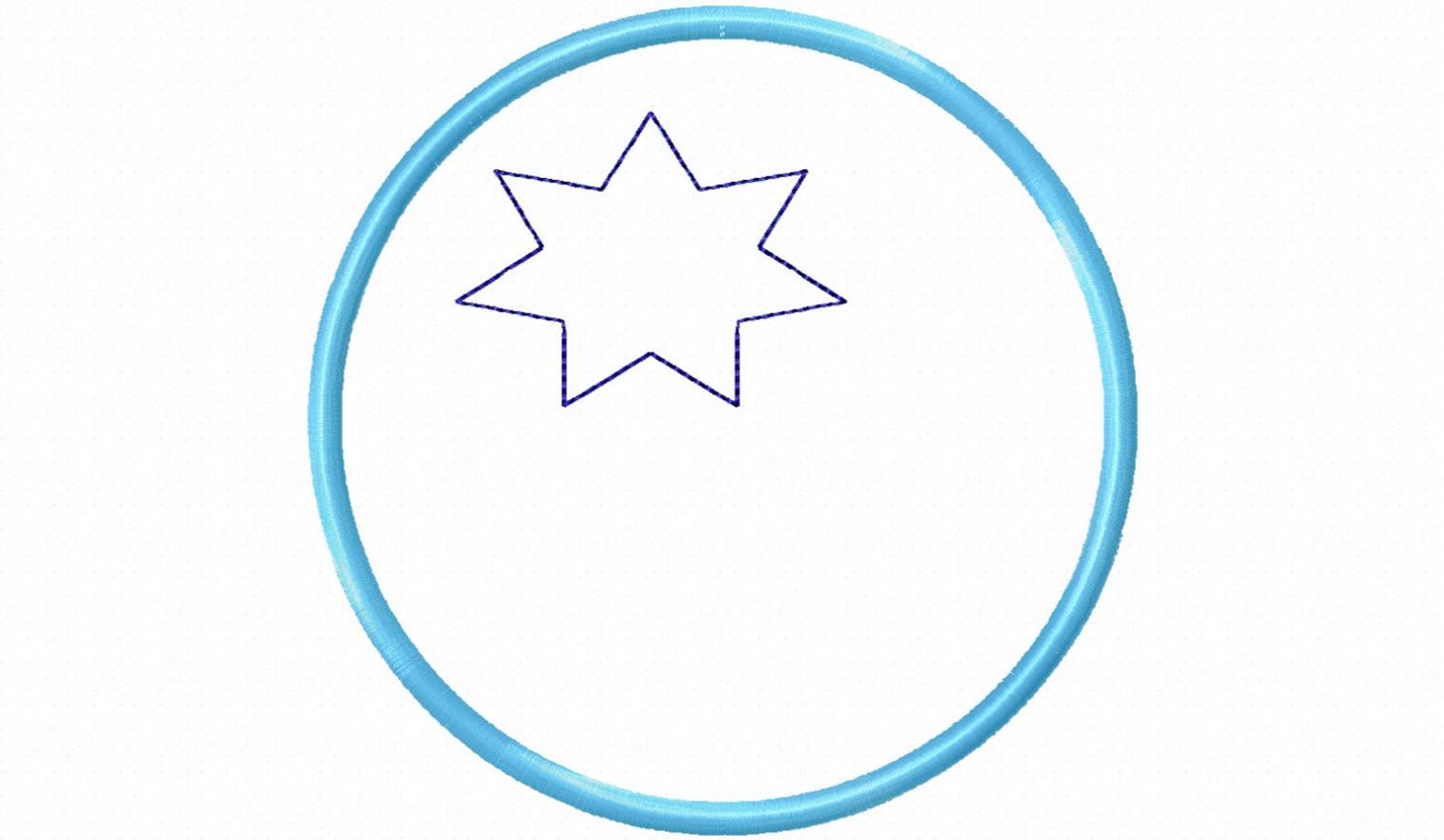 Applique Blueberry Machine Embroidery Design 4 Sizes Etsy