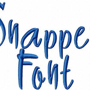 Snapper Machine Embroidery Font Monogram Alphabet - 3 Sizes - BX Files Instant Download Design PES