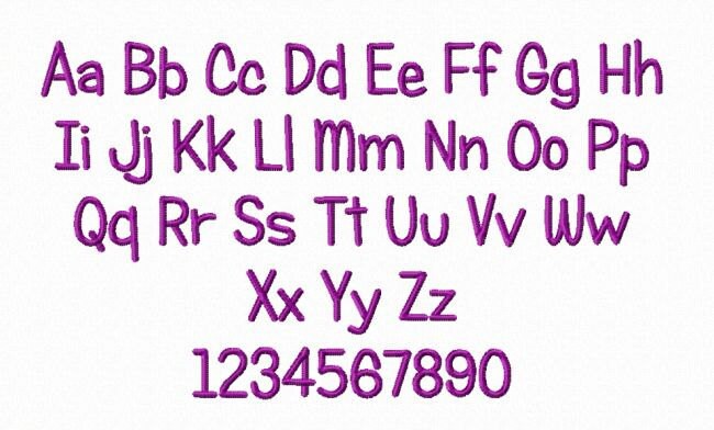 Candy Machine Embroidery Font Monogram Alphabet - 3 Sizes - BX Files ...