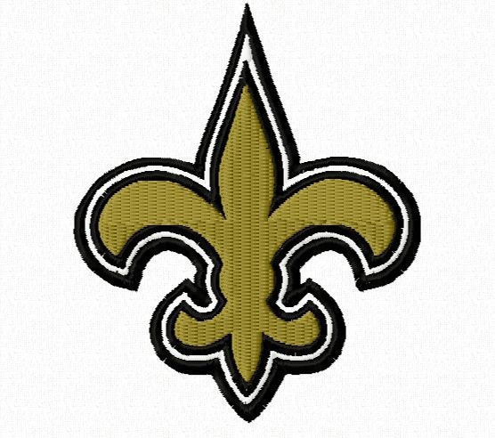 Fleur De Lis Machine Embroidery Design - 4X4 Hoop