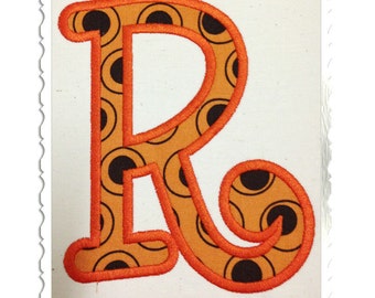 Boyz R Gross Applique Machine Embroidery Font Monogram Alphabet - 4 Sizes