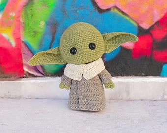 Bebé Alien Amigurumi Patrón Crochet Alien Juguete PDF