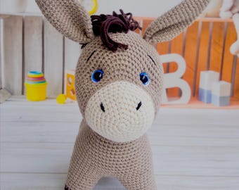 Wzór szydełkowy Dusty the Donkey w formacie PDF