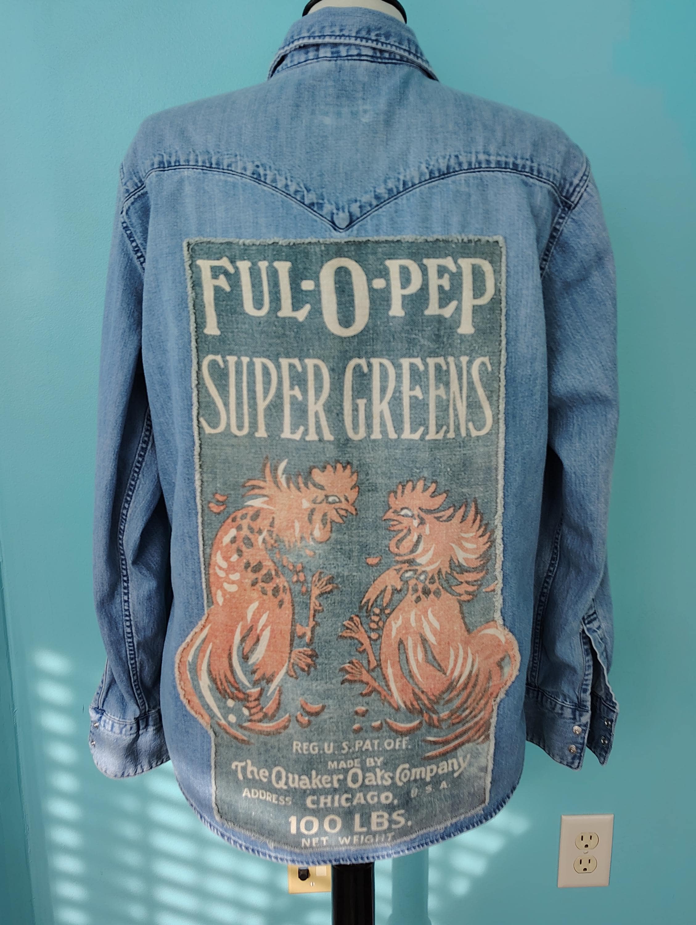 Feed Sack Jacket - Etsy