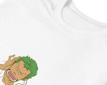 Zoro One Piece Anime Shirt, Roronoa HUH?! Meme T-Shirt, Pirate Hunter Gift