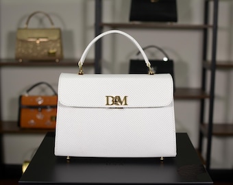 The Fleur White & Gold