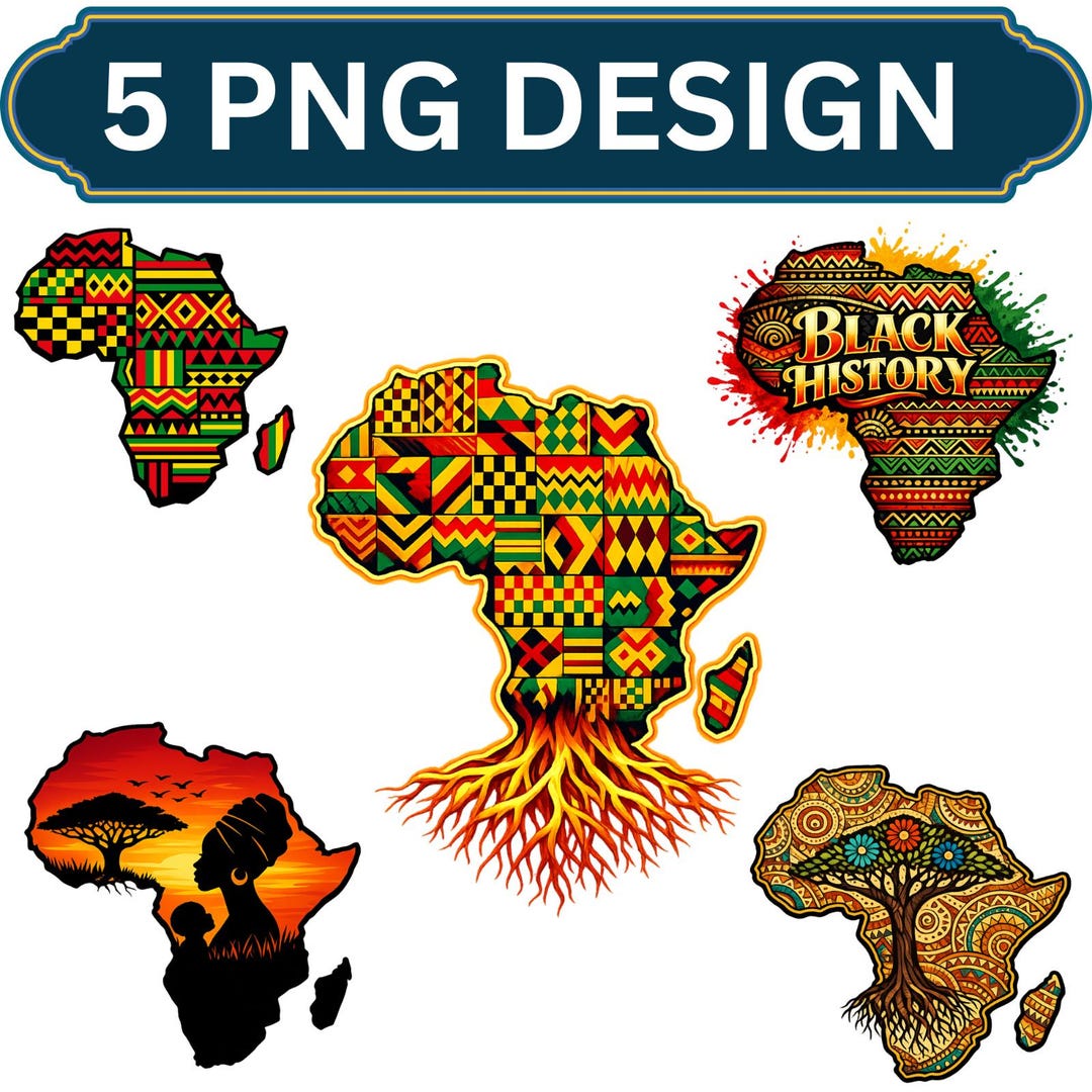 Black African Map PNG Black Queen PNG, African Map Png, Black History ...