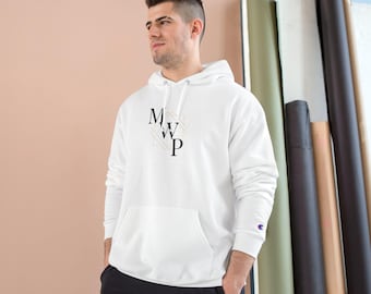 White MWP Studio Logo Hoodie | Official Sculptor & Creator Merch