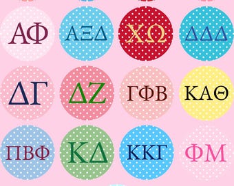 Sorority Poka Dot | 3 in. Pinback Buttons
