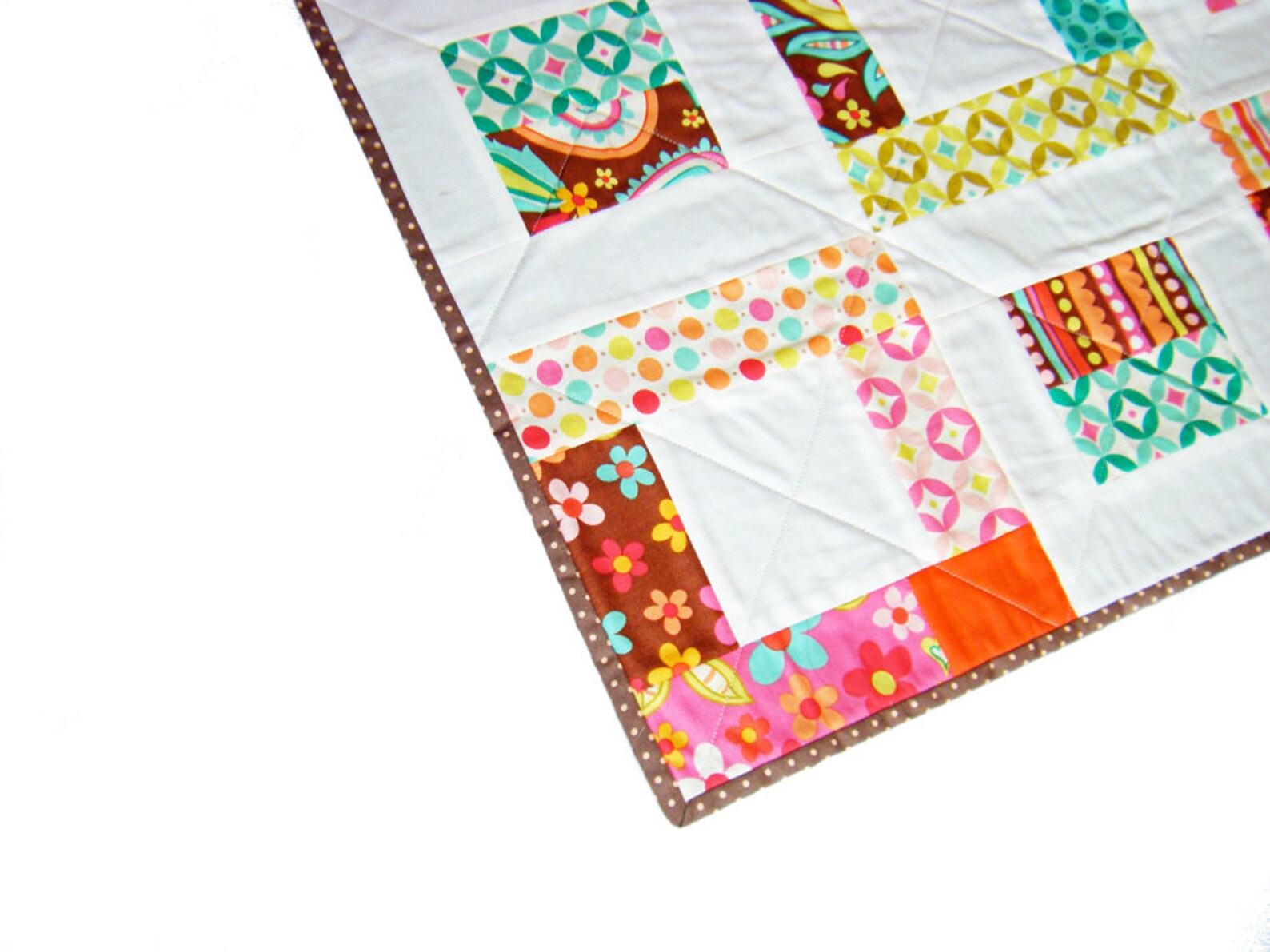 Baby Quilt - Crib Quilt - Toddler Blanket, Play Mat, Patchwork Throw ...
