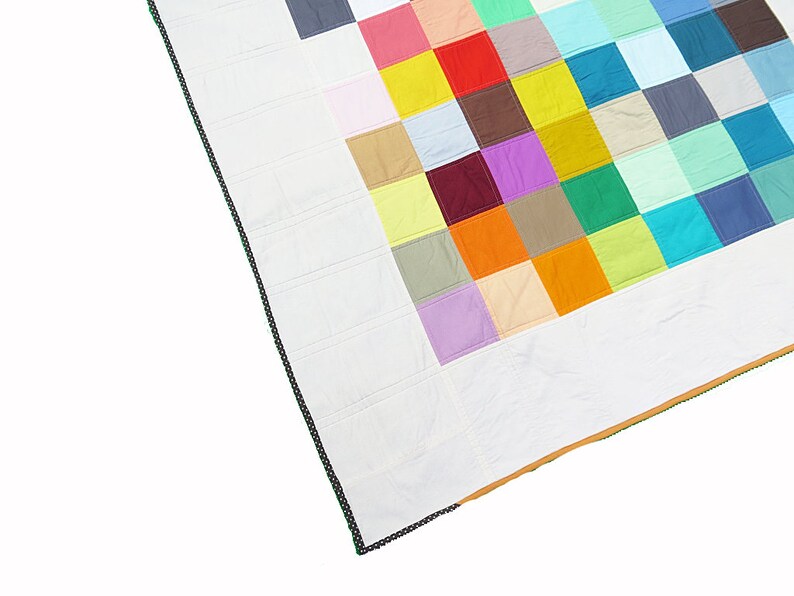 Lap Quilt Modern Geometric Quilt Patchwork Quilt Modern Etsy