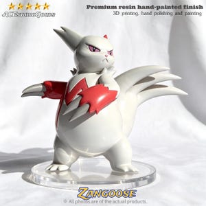 ポケモン　フィギュア　ザングース　202310011310 Zangoose - Etsy 日本