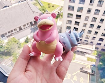 Figurine Slowbro en résine premium - Statue Pokémon de collection