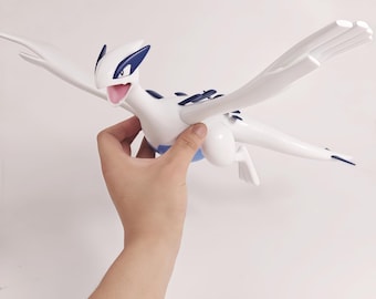 Lugia Resin Statue, Hand-Painted GK Figure - Custom Color Scheme - High-Detail Collectible - Pokemon Action figure