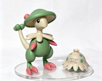 Breloom Shroomish Resin Statue, Hand-Painted GK Figure - Custom Color Scheme - High-Detail Collectible - Pokemon Action figure