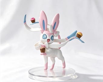 Premium Resin Sylveon Figure - Pokemon Collectible Statue