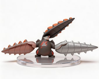 Malowana ręcznie żywiczna figurka Mega Excadrill • Kolekcjonerska figurka Malowana ręcznie figurka GK – niestandardowy schemat kolorów – figurka akcji Pokemon