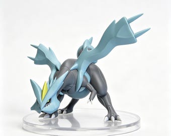 Figurka Pokemon Kyurem, legendarna figurka z żywicy Unova, figurka niestandardowa w skali 1/20, ręcznie malowana zabawka anime, prezent typu Dragon Ice