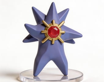 Pokémon Mega Starmie, żywiczna figurka w skali 1/20 – ręcznie malowana figurka GK z niestandardową, błyszczącą wersją – kolekcjonerska figurka premium