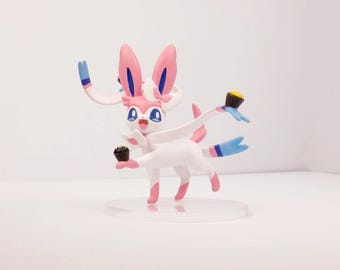 Premium Resin Sylveon Figure - Pokemon Collectible Statue