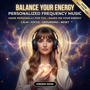 Personalisierte 432 Herz Musik | Benutzerdefinierte Meditation & Schlaf Audio (MP3) | Entspannungs-Fokus | Schnelle Lieferung