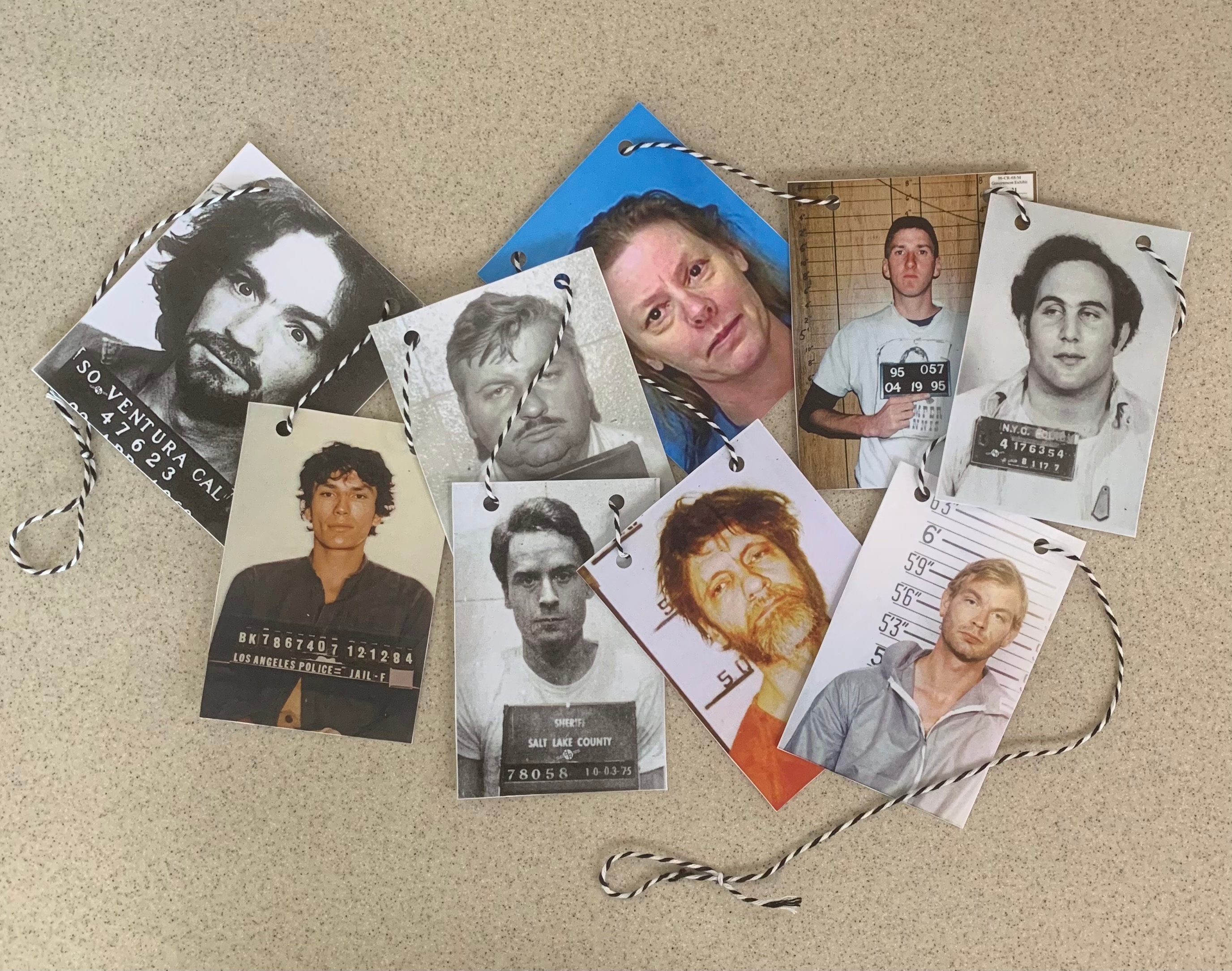 Serial Killer Garland - Etsy