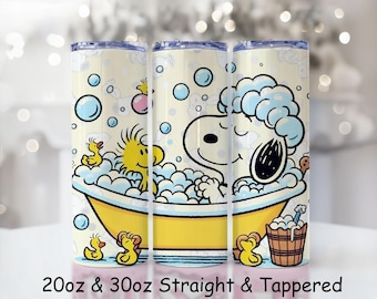 Snoopy omslagdoek voor bad, cartoon hondenontwerp (digitale png-download)