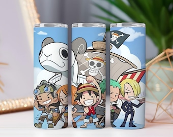 Anime Tumbler Wrap PNG | Pastel Character 20oz/30oz Sublimation Design,Digital Download