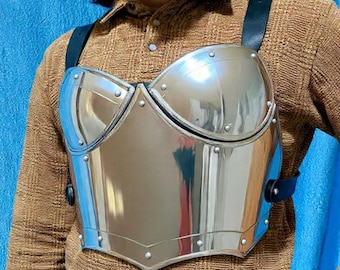 Mittelalterlicher Stahl Brustpanzer für LARP Cosplay Kostüm Cuirass