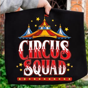 Carnival Staff Circus Matching Squad Birthday Happy Holiday PNG, Birthday Crew, Matching Birthday Family Tee, Sublimation Design