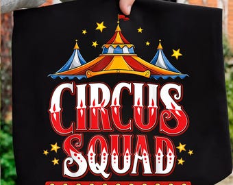 Carnival Staff Circus Matching Squad Birthday Happy Holiday PNG, Birthday Crew, Matching Birthday Family Tee, Sublimation Design