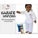 Karate Anzug | PDF Schnittmuster für 45 cm Mädchen und Jungen Puppen