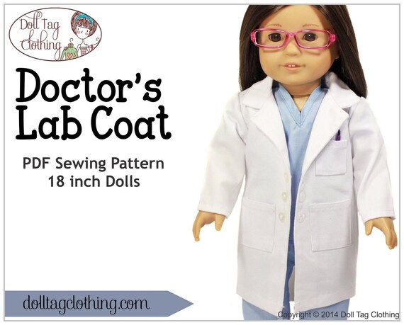 doll lab coat