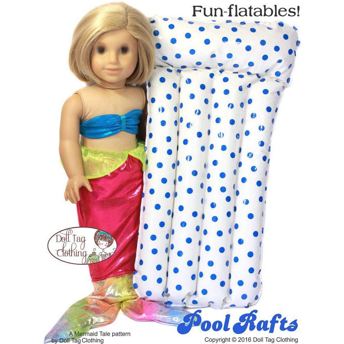 Fun-flatable Pool Rafts | Inflatable Looking Stuffed Toy | PDF Sewing ...