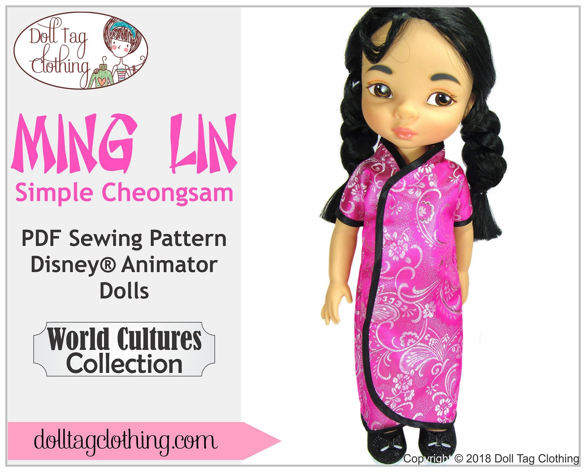 Min Lin Simple Cheongsam PDF Sewing Pattern to Fit 16 Inch - Etsy Canada Min Lin Simple Cheongsam PDF Sewing Pattern to Fit 16 Inch - Etsy Canada