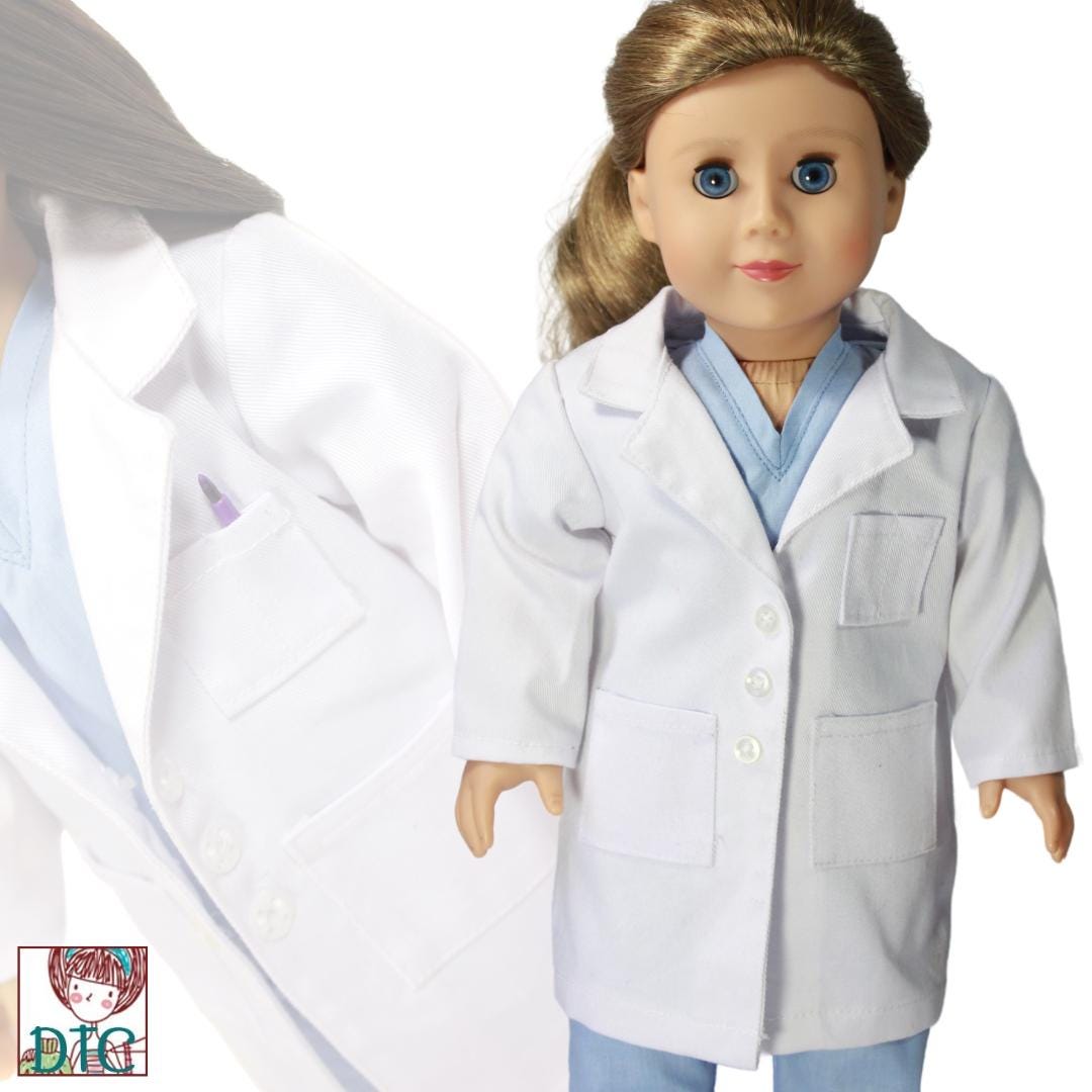 Costume Fille Garçon Déguisement Enfant Docteur Médecin - Jeux - Jouets