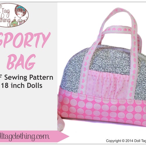 Backpack PDF Pattern for 18 Dolls american Girl Our - Etsy