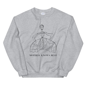 The Nutcracker Ballet Mother Ginger Sweatshirt &quot;Mother Knows Best&quot; Recital Gift Ballerina Performance Dance Teacher Mom Studio
