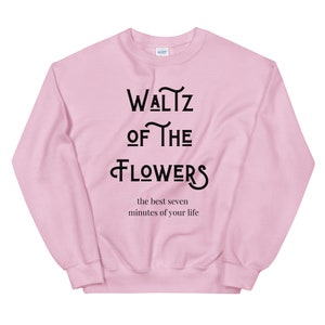 Nutcracker Waltz of the Flowers Sweatshirt – Ballet Dance Crewneck for Dancers, Dew Drop & Flower Girls Gift, Holiday Recital Sweatshirt