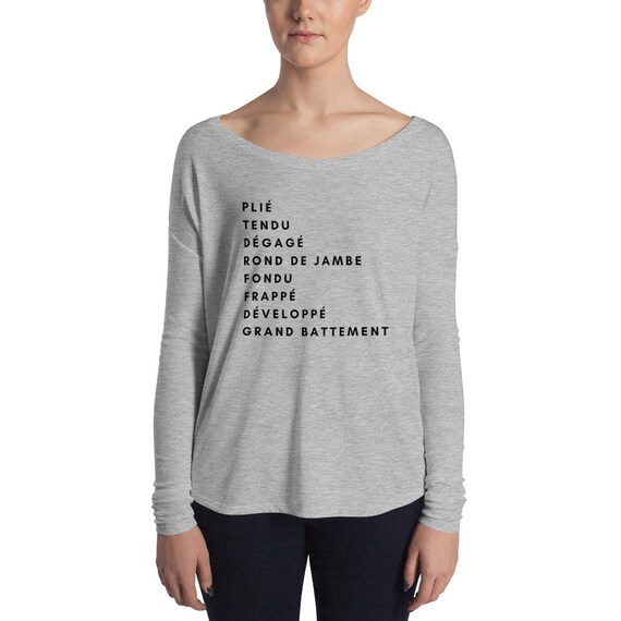 ballet top long sleeve