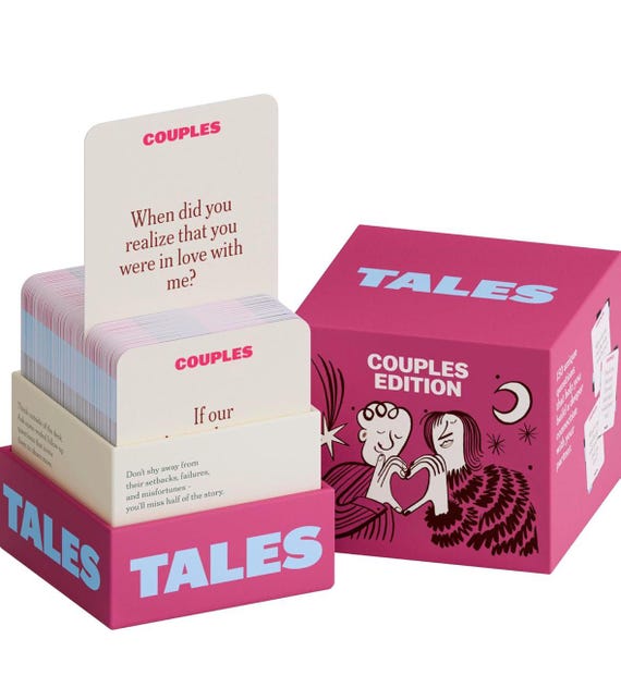 Couples Conversation Starter Cards, Date Night Game