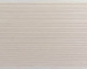 Textured Minimalist Line Art Painting | Neutral Beige Vertical Stripes Wall Art, Wabi Sabi Abstract Canvas, Modern Minimalist Home Decor