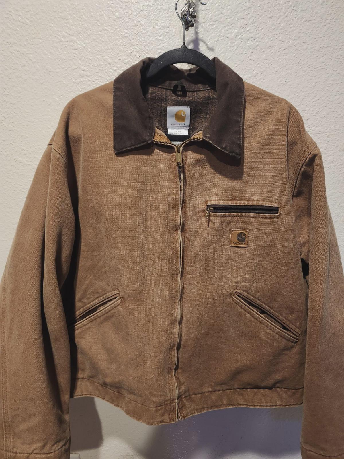 Carhartt Blanket Lined Detroit Jacket - Etsy