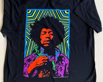 Vintage 2005 Jimi Hendrix Tshirt Size L - Etsy