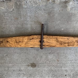 Old Vintage Antique Primitive Horse Ox Harness Hitch Yoke 32"