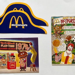 Mcdonalds Calendar - Etsy